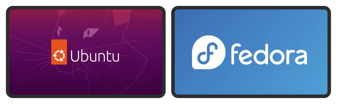 Ubuntu / Fedora OS