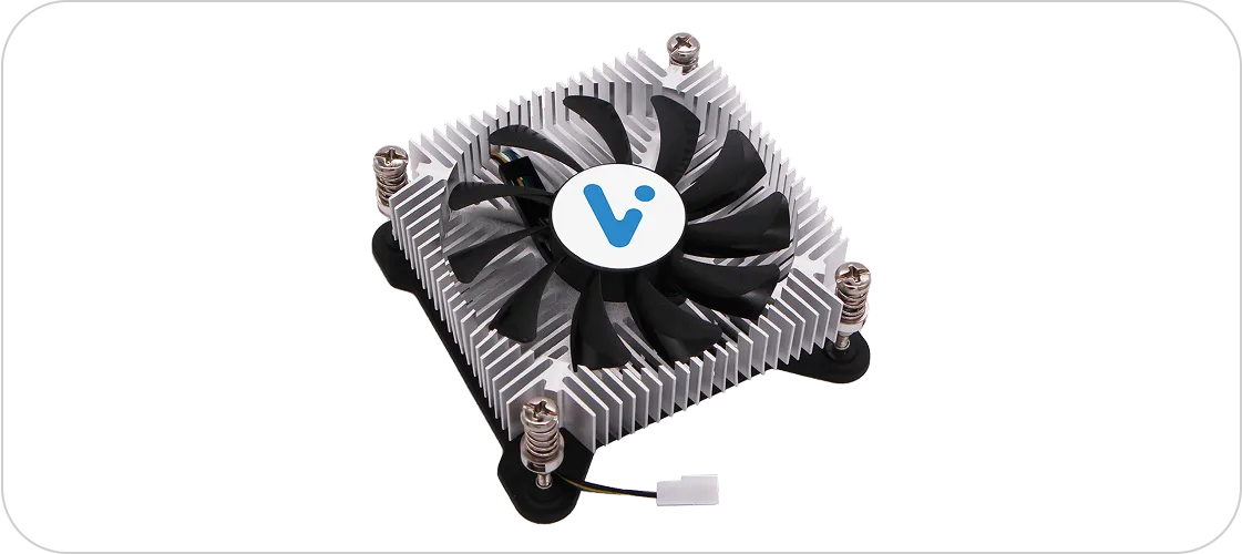 Onboard PWM-Controlled Cooling Fan