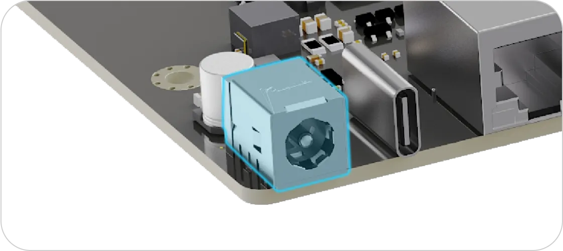 Supports DC Wide Voltage Input (12V-19V)